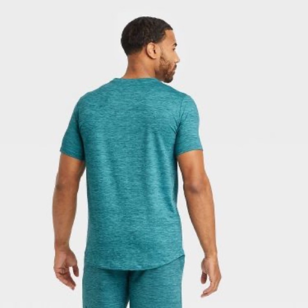 ALL IN MOTION Men's Short Sleeve Soft Stretch Workout T-Shirt Size Large - Picture 2 of 12